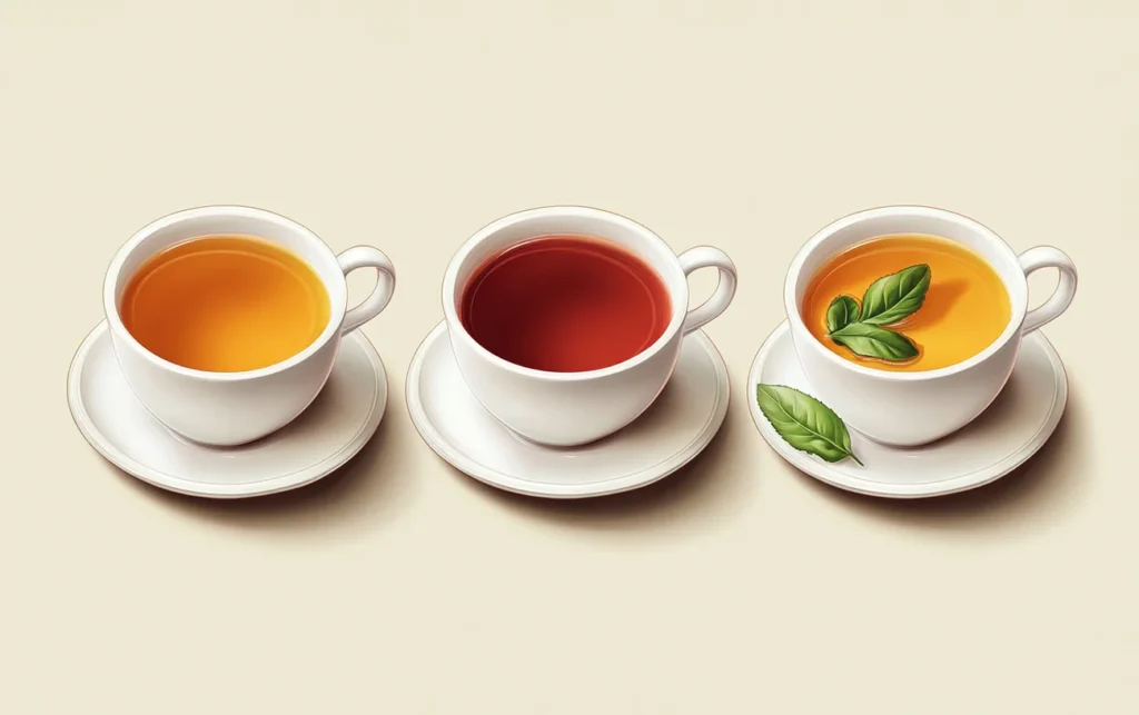 Який чай корисніший: трав’яний, зелений чи чорний