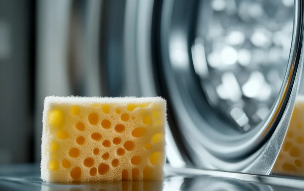 Навіщо губку для посуду класти у пральну машину: несподіване рішення