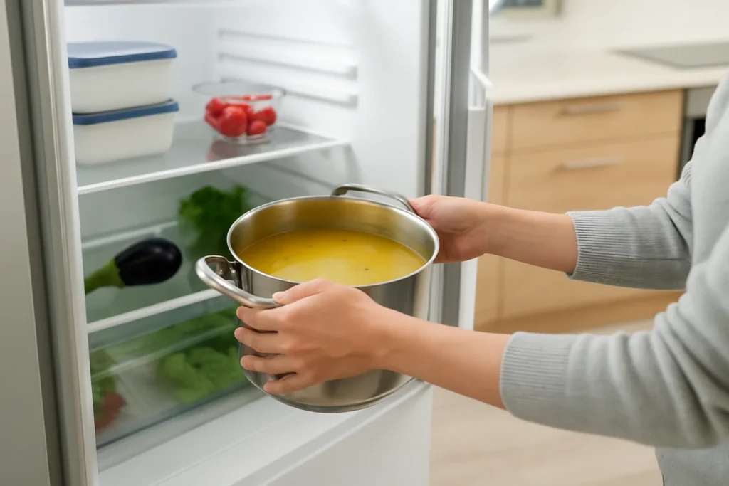 5 причин, чому гарячу їжу не можна ставити в холодильник