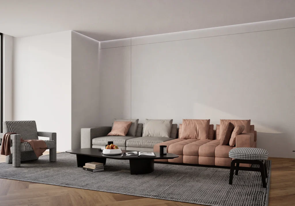 Чому дизайнери не радять ставити меблі впритул до стін Зображення до статті від Le Quan