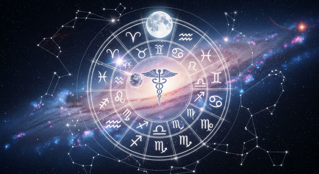 Гороскоп на 7 квітня 2026: Місяць квадрує Меркурій — день магії чи хаосу? Зображення до статті від Imagen 3 (AI)