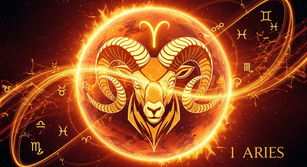 Марс входить в Овен 9 квітня 2026: дарунок для 4 знаків зодіаку Зображення до статті від Imagen 3 (AI)